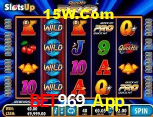 Interface moderna da plataforma Bet969 App
